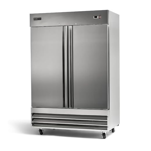 PEAKCOLD Commercial 2-Door Refrigerator