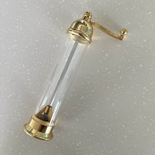All Splendid Greek Gold Pepper Salt Grinder Greece Pepper Salt Mills With Acrylic-Gold #TOP2