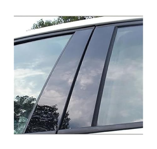 Insert Brillant Montant de Porte Kia Rio : Protection Anti-Rayures et Look Piano Black