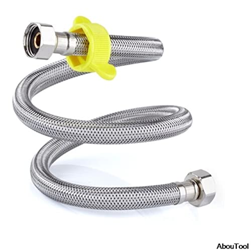 Manguera tubo Kithen reemplazo SUS304 acero inoxidable flexible para baño y cocina