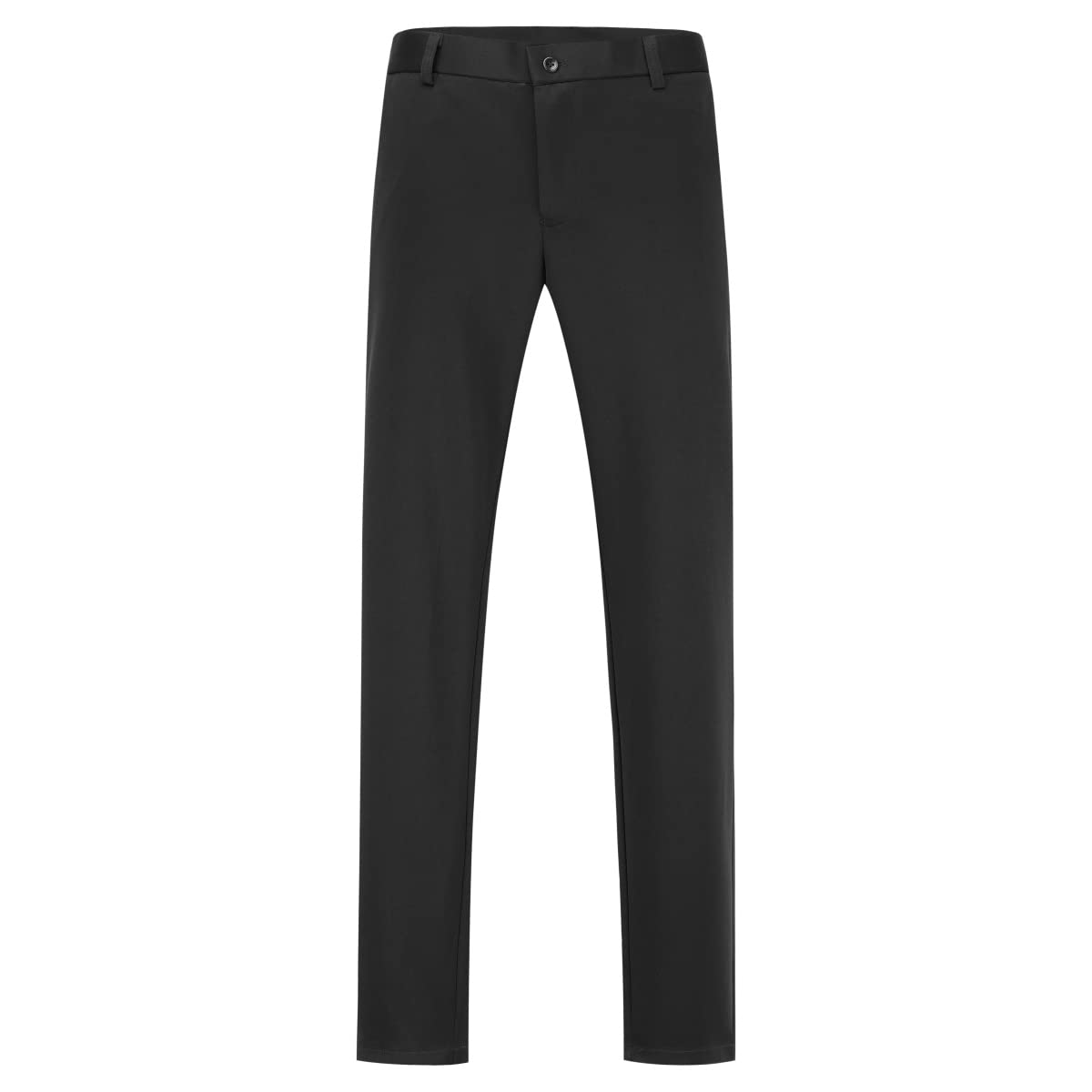Allthemen Pantalon de Costume Homme Stretch Droit Costume d'affaires Skinny Coupe Classique