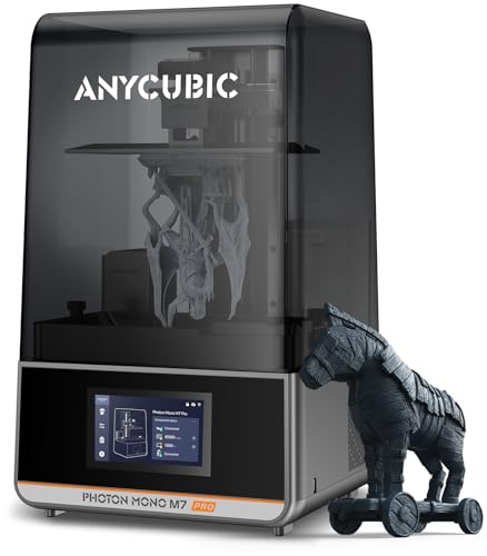 ANYCUBIC Photon Mono M7 Pro Impresora 3D Resina, 170mm/h Velocidad Rápida con 14K Alta Precisión, Sistema de Impresión Asistido por Inteligencia Artificial, Impresora Resina 223 x 126 x 230 mm(6,5L) ANYCUBIC Photon Mono M7 Pro Impresora 3D Resina, 170mm/h Velocidad Rápida con 14K Alta Precisión, Sistema de Impresión Asistido por Inteligencia Artificial, Impresora Resina 223 x 126 x 230 mm(6,5L)