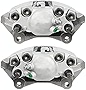AutoShack BC30516PR Front Brake Calipers Assembly with Bracket Pair of 2 Driver and Passenger Side Replacement for 2008-2017 Audi A5 Quattro 2009-2016 A4 Quattro 2010-2014 A5 2013-2016 A4 allroad AWD