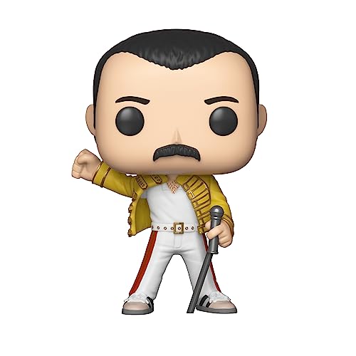 Funko Pop! Rocks: Queen-Freddie Mercury Wembley 1986 – Figurine en Vinyle à Collectionner – Idée de Cadeau – Produits Officiels – Jouets pour Les Enfants et Adultes – Music Fans - Les Beatles, Paul McCartney, John Lennon, RIngo Starr, George Harrison Funko Pop! Rocks: Queen-Freddie Mercury Wembley 1986 - Figurine en Vinyle à Collectionner - Idée de Cadeau - Produits Officiels - Jouets pour Les Enfants et Adultes - Music Fans – Image 3