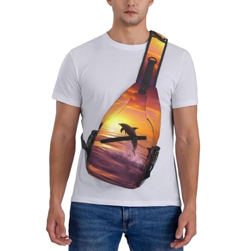 Bolso cruzado para hombre bolso bandolera negro miniatura 7
