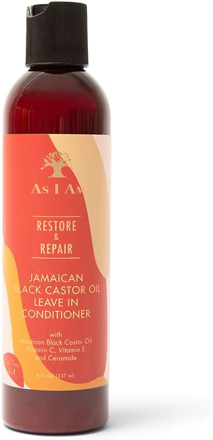AS I AM JBCO Jamaican Black Castor Oil Leave in Conditioner, 501658