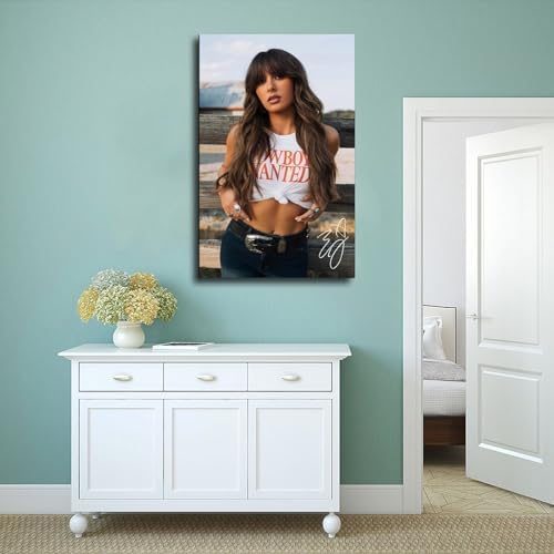 SMART COLOR Ella Langley (8) Canvas Wall Art Poster Decor Gift — view 3