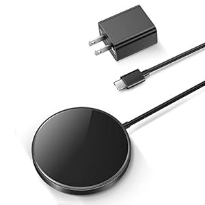 THREEKEY Magsafe対応 ワイヤレス充電器 マグネット式 iPhone 12用 強力磁気 マグセーフ充電器 最大出力15W 急速充電 20W USB-C 充電アダプタ同梱 iPhone 13 / iPhone 12 pro max/iphone 12 mini/iphone 12 pro に対応