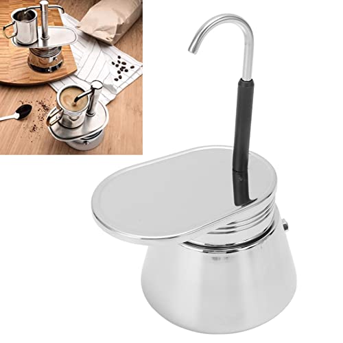 Set 2 Pentoline Per Latte In Acciaio Inox 304 | Con Beccuccio E Manico In Legno | 300 Ml + 400 Ml | Per Induzione - Foto 9