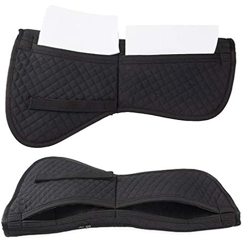 Equinate Korrekturpad mit 12 Filzeinlagen Correction Pad Korrektur Pad Sattelanpassung Cover