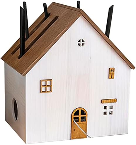 Router Storage Box,Home Desktop Organizer Storage Box WiFi Router Storage Box Wireless WiFi Router Shelf No Installation Required Stands,One Color-28.8x22.3x34.2c
