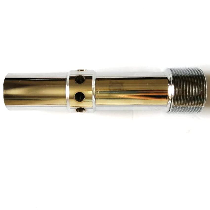 Tool Part for Boron Sand Blasting Nozzle 10x170mm Fine Thread for Blaster Tank with Steel Jacket - (Color: Tungsten)