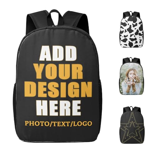 Mochila con foto personalizada,con tu foto/logo/texto,Mochila de viaje personalizable,Mochila...