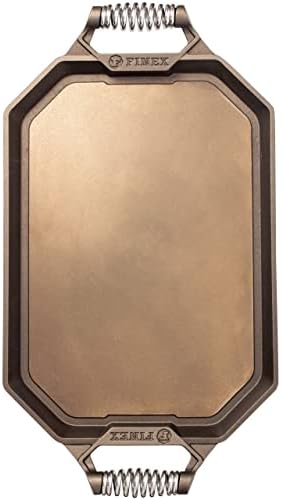 FINEX Cast Iron Double Burner Griddle FINEX Cast Iron Double Burner Griddle