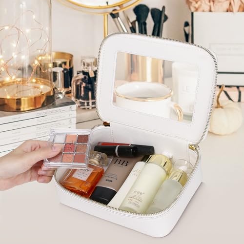 LOFOWN Clear Makeup Bag Set (White, L+M+MINI) by LOFOWN - Used condition - Image 3
