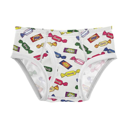 Cotton Little Boys Briefs Soft Candy Toddler Underwear