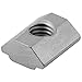 Aluminum T Slot Sliding Nuts 50pcs for Industrial Track Systems Mounting Fasteners(European Standard 20-M5)