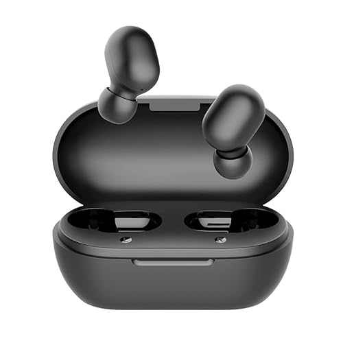 Fone Xiaomi GT1 (PRO) Haylou TWS sem fio Bluetooth, case 800mAh, Display indicador de Bateria, Preto