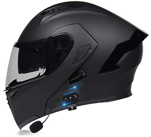 Casque moto Bluetooth modulable avec intercom et radio MP3 intégrée