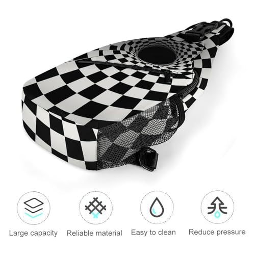 Mochila tipo bandolera para senderismo y día casual miniatura 5