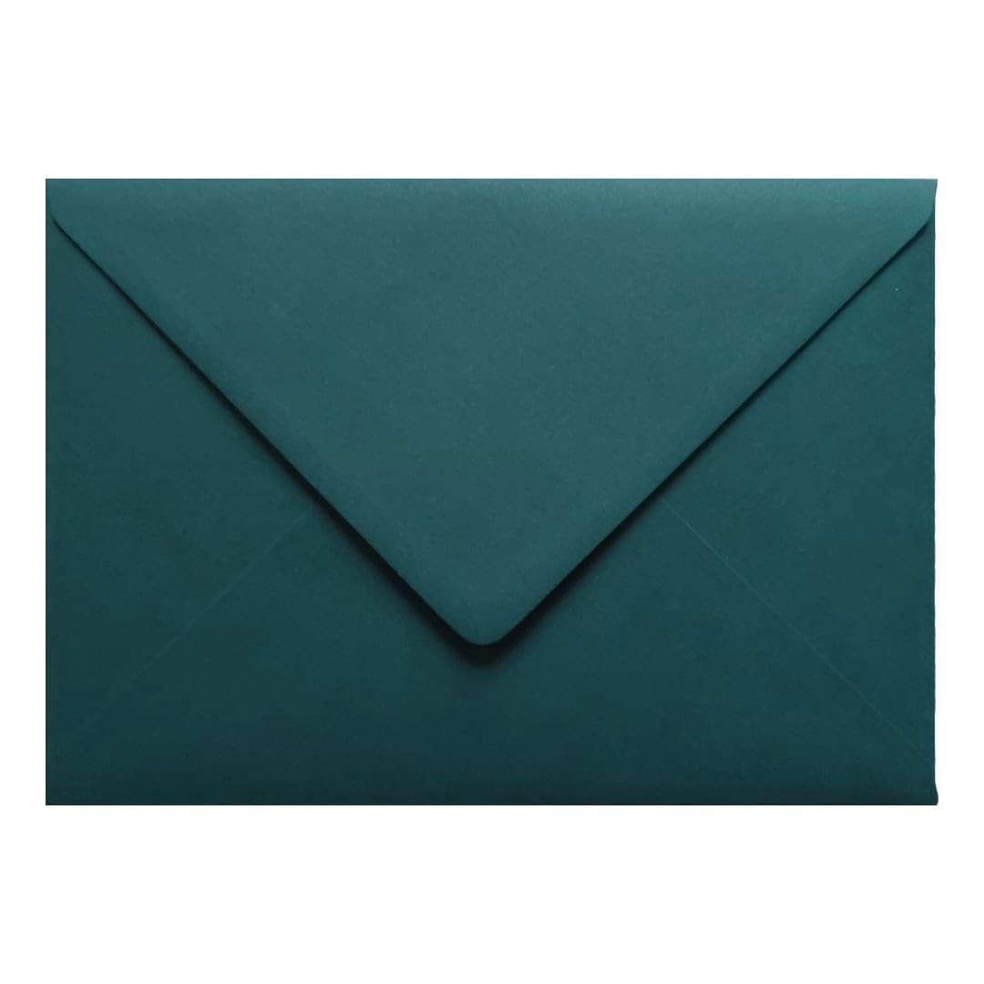 Pack of 25 Jungle Green 162mm x 229mm Gummed 120gsm C5 (to fit A5) Coloured Envelopes