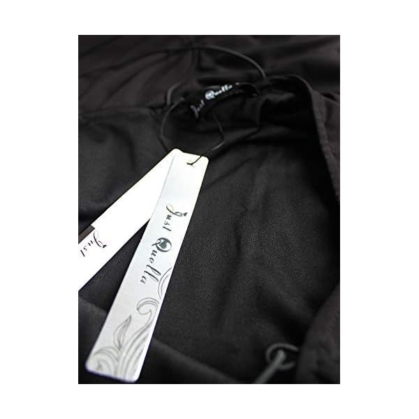 Just Quella Women Sexy Bodycon Party Dresses Backless Spaghetti Straps Clubwear Mini Dress (S, Black)