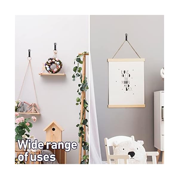 Zhengmy 120 sets christmas light hanger hooks outdoor light hangers hanger wall patio hooks with screw hooks for outdoor string lights for garage party outdoor easy release wire and fairy led lights - image 8