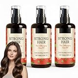 Haarwuchsserum-Öl für mehr Volumen bei trockenem, geschädigtem Haar...