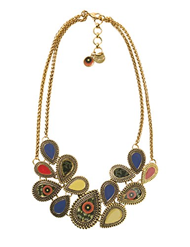 Preisvergleich Produktbild Desigual Damen-Collier Versilbert 48 cm - 17WAGOH94009U