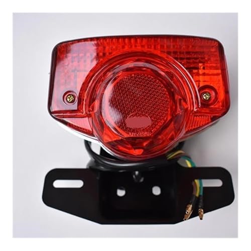 Feu de frein moto stop noir pour remplacer un éclairage défectueux JH70 C90