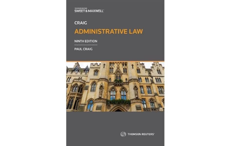 Buy Craig: Administrative Law — BookShops.in