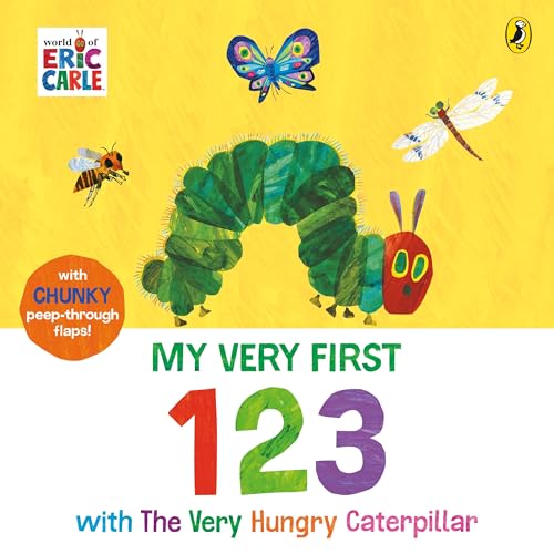 Puffin My Very First 123 with The Very Hungry Caterpillar A Lift-the-Flap Book.