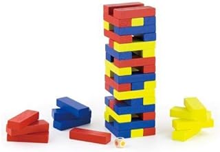 ألعاب التوازن والتكديس في برج التدحرج