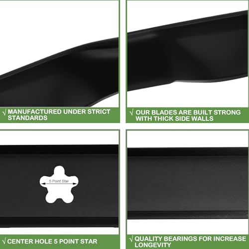 image for AEagle Mower Blade for 532138971 42 inch Deck Craftsman Poulan AYP Hus