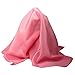 Classic Rose Pink Silk Handkerchief - Full-Sized 16