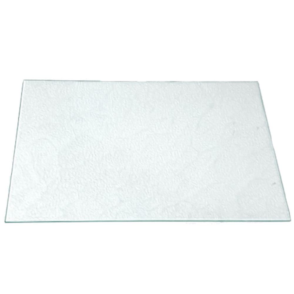 Kühlschrank Einlegeboden - Strukturglas Kathedral 4 mm – Glasplatte, eckige Ecken, alle Maße lieferbar (89,96 EUR/qm) - 415 mm x 195 mm