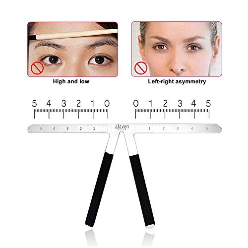Tattoo Eyebrow Ruler Three-Point Positioning Permanent Makeup Symmetrical Tool Grooming Stencil Shaper Balance Ruler (1) #TOP1