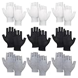 【Tissu premium doux et respirant】Conçus à partir de coton de première qualité, ces gants en coton offrent une douceur exceptionnelle et une respirabilité remarquable. Grâce à leurs propriétés d'évacuation de l'humidité, ce gant en coton maintient vos mains parfaitement au sec même par temps chaud. Ce gant coton blanc eczema est également lavable et réutilisable, alliant praticité et respect environnemental.