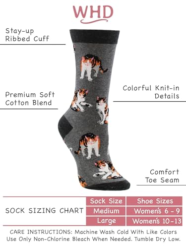 Calico Cat Socks for Women - Gift for Cat Lovers3