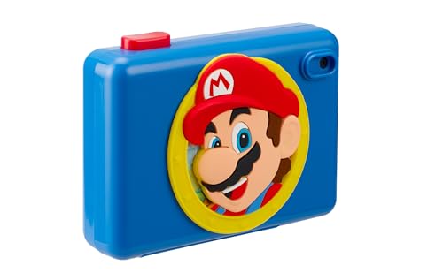 Image of Super Mario Kids Camera with SD Card, Digital Camera for Kids with Video Recording and Built-in Digital Stickers (Super Mario)