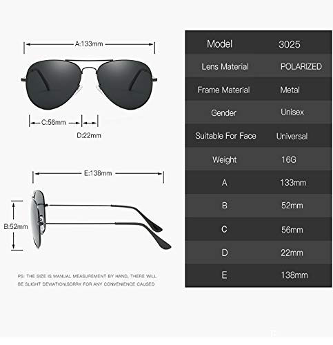 Polarized Retro Flying Sunglasses - Metal Frame, UV400 Protection, Anti-Glare for Driving (Unisex)4