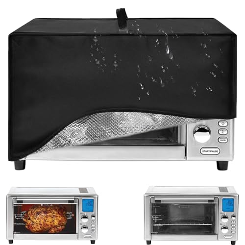 Image of Toaster Oven Air Fryer Cover, Heat-Resistant Waterproof Dust-proof Kitchen Appliance Covers Compatible For Emeril Lagasse Everyday 360 S-AFO-001 Air Fryer