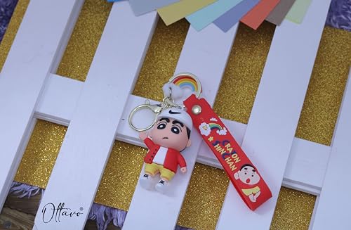 Image of OTTAVO Cute Cartoon 3D Silicone High -Quality PVC Material Keychain, Suitable for Boys and Girls - Pack of 1.