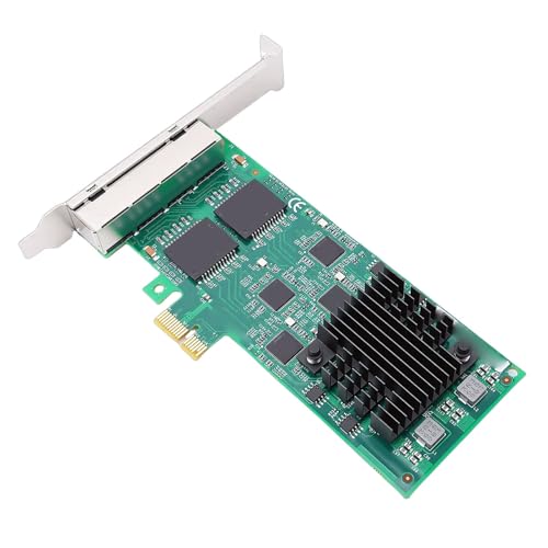 Tarjeta de Red Zunate PCI Express NIC, Adaptador de Red PCIe x1 con 4 Puertos, Velocidad 5 GT/s 82574, RJ45, Diseño de Bajo Consumo, para Servidores, Desktops e Industrial miniatura 6