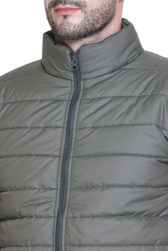 Image of Sanhok Mens Waterproof Imported Polyester Trendy Lightweight Stylish Regular Fit Standard Length Full Sleeve Zipper Jacket for Winter Casual Wear