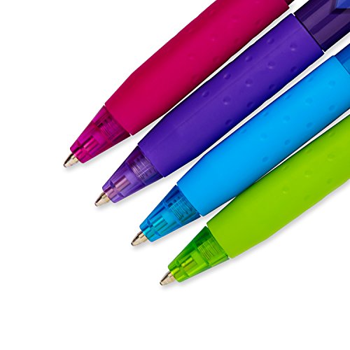 Paper Mate Inkjoy 300Rt Retractable Ballpoint Pens, Medium Point, Assorted, 4 Pack (1945906) #TOP3