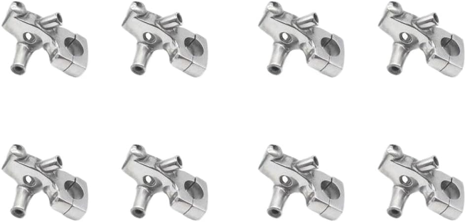 Motorcycle Mirror Base Mount 25mm Clutch Perch Holder 8X Compatible With 400 750 Steed 400 600 A38G