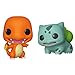 Funko Games: Pop! PokÃ©mon Collectors Set 1 - Charmander, Bulbasaur