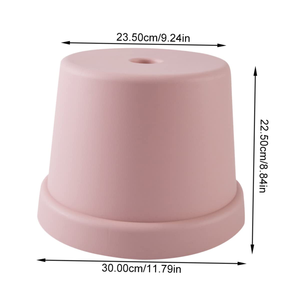 HOODANCOS Plastic Footstool Boys and Girls Stool for Bathroom Small Sitting Stool