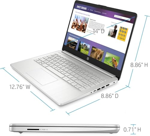 Laptop HP Essential 14" Touchscreen 8GB RAM 64GB SSD miniatura 7